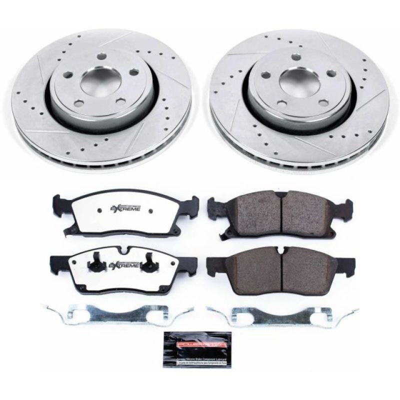 PowerStop Power Stop 11-19 Dodge Durango Front Z36 Truck & Tow Brake Kit