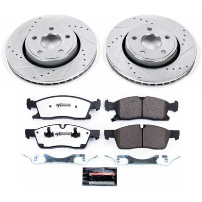 PowerStop Power Stop 11-19 Dodge Durango Front Z36 Truck & Tow Brake Kit