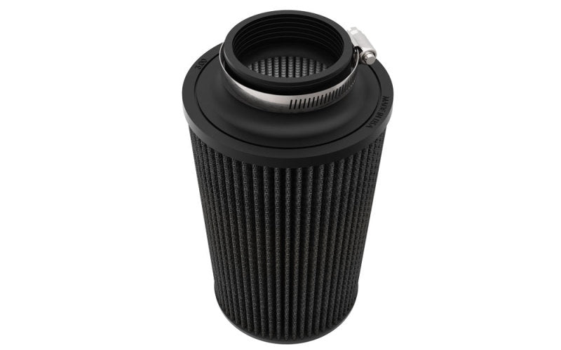 K&N Engineering K&N Universal Round Clamp-On Air Filter 3in ID 9in Height 6in Base OD 5.25 Top OD