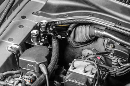 Radium Engineering Dual Catch Can Kit, MK4 Supra, Fluid Lock / 1994-2002 Toyota Supra (all versions)