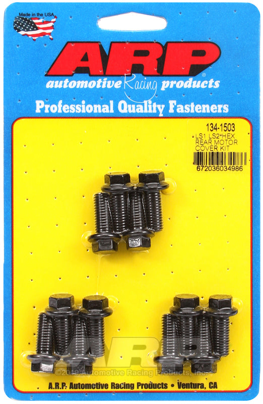 ARP LS1/LS2 Hex Rear Motor Cover Bolt Kit