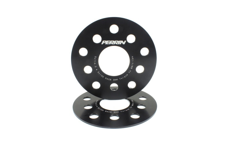 Perrin Performance PERRIN Subaru/Toyota/Scion 3mm Wheel Spacers (Slip-On Style/No Studs) 5x114.3/5x100 56mm CB - Pair