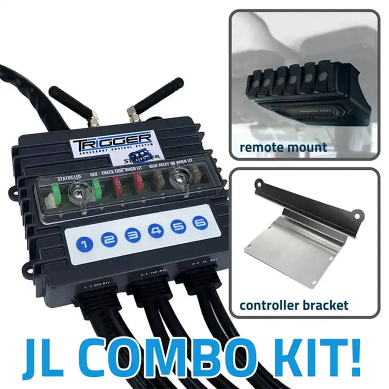 ORACLE Lighting Oracle Trigger 6 Shooter Jeep Jl-Jt Combo Kit
