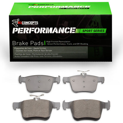 R1 Concepts R1 13-26 Volkswagen Jetta Sedan Rear Performance Sport Brake Pads