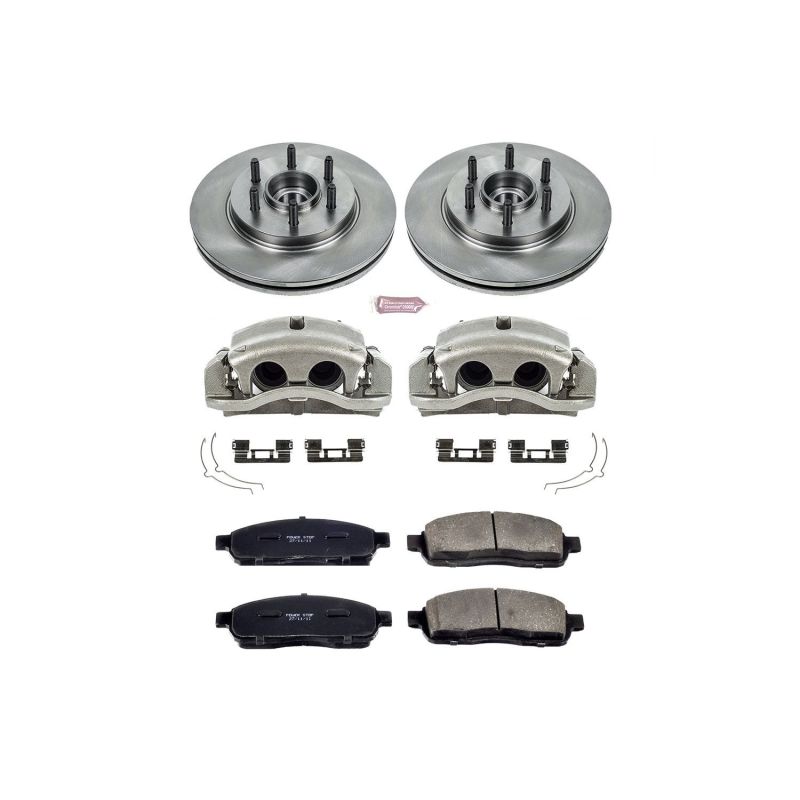 PowerStop Power Stop 2004 Ford F-150 Front Autospecialty Kit w/Cals