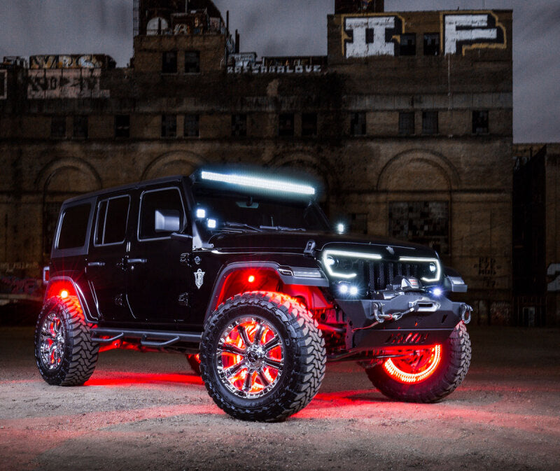 ORACLE Lighting Oracle Black Series - 7D 22 1W Dual Row LED Light Bar - 6000K