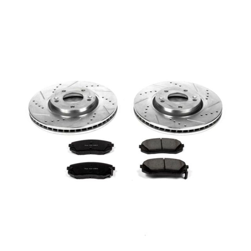 PowerStop Power Stop 10-15 Hyundai Tucson Front Z23 Evolution Sport Brake Kit