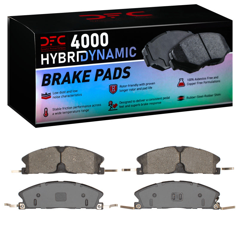 DFC 13-19 Lincoln Mkt Front 4000 Hybridynamic Brake Pads