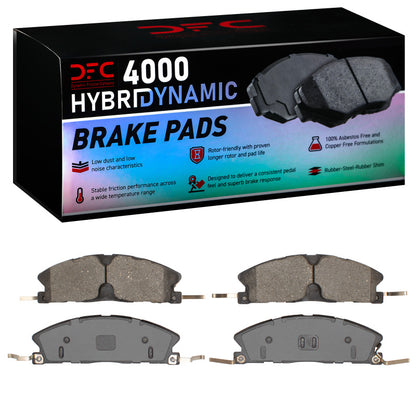 DFC 13-19 Lincoln Mkt Front 4000 Hybridynamic Brake Pads