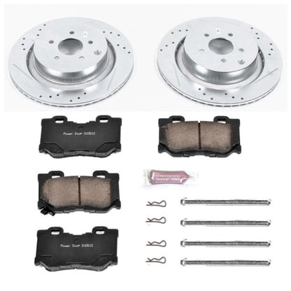 PowerStop Power Stop 09-13 Infiniti FX50 Rear Z23 Evolution Sport Brake Kit