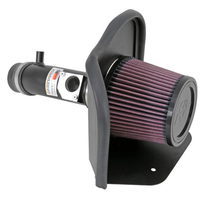 K&N Engineering K&N 06-10 Toyota Yaris L4-1.5L Flat Black Typhoon Short Ram Intake