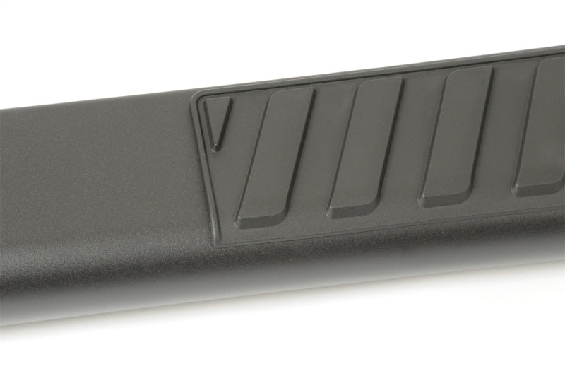 Dee Zee 99-23 Chevrolet/GMC/Dodge/Ford  Full Size Truck Tubes - 6In Oval - Black Steel (RegCab)