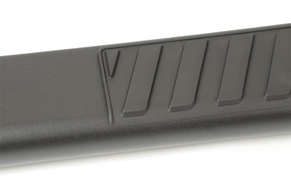 Dee Zee 99-23 Chevrolet/GMC/Dodge/Ford  Full Size Truck Tubes - 6In Oval - Black Steel (RegCab)
