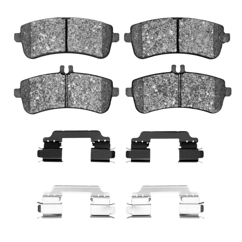 R1 Concepts R1 15-17 Mercedes-Benz S600 Rear Semi Met Pads & Hardware Kit