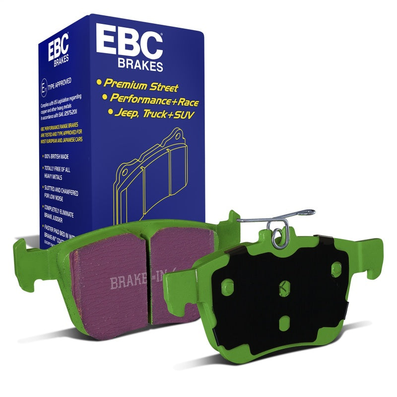 EBC 14+ Audi A3 1.8 Turbo (w/Electronic Parking Brake) Greenstuff Rear Brake Pads