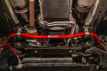 UMI Performance 21-24 Ford F-150 1 3/8in Solid Front Sway Bar - Red