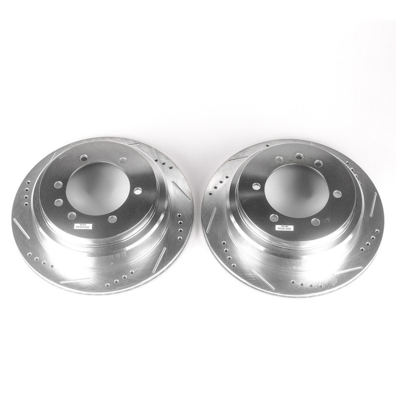 PowerStop Power Stop 06-09 Nissan Patrol (Middle East Market) Front/Rear Drilled & Slotted Rotor (Pair)