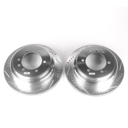 PowerStop Power Stop 06-09 Nissan Patrol (Middle East Market) Front/Rear Drilled & Slotted Rotor (Pair)