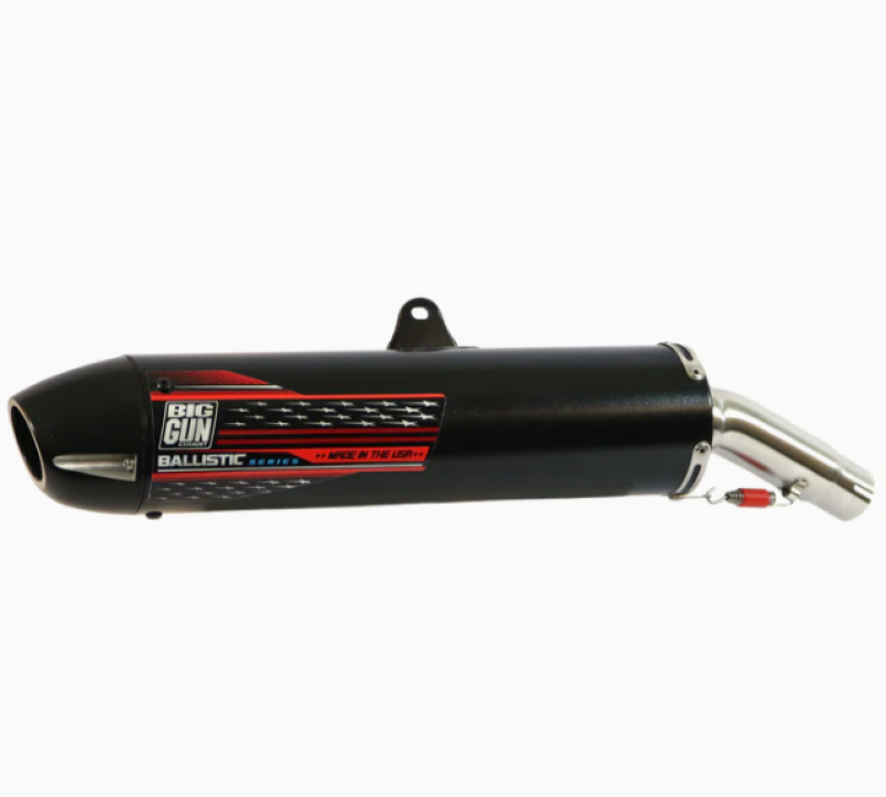 Big Gun 08-15 Can-Am DS 450/EFI/XXC/XMX Ballistic Series Slip On Exhaust