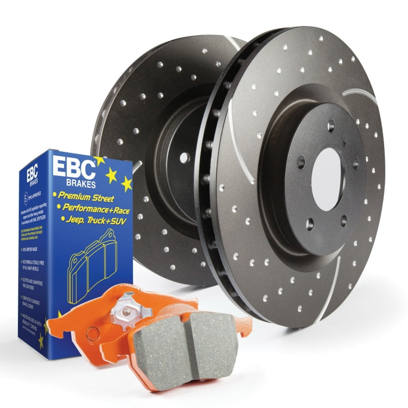 EBC Stage 8 Kits Orangestuff and GD Rotors