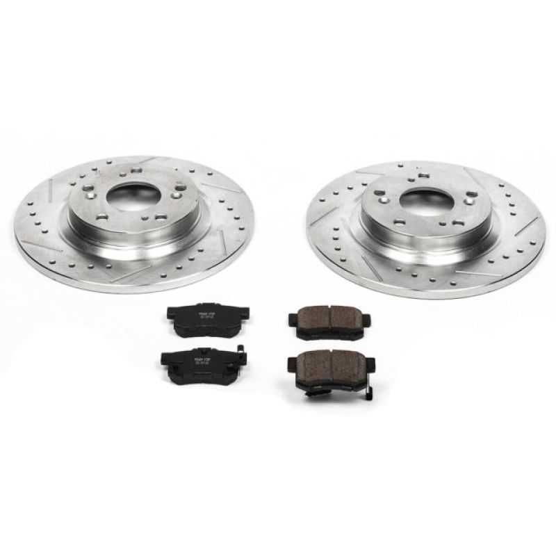 PowerStop Power Stop 00-09 Honda S2000 Rear Z23 Evolution Sport Brake Kit
