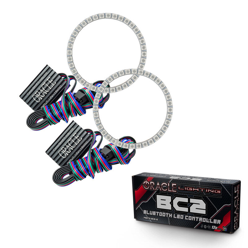 ORACLE Lighting Oracle Infiniti G35 Sedan 07-08 Halo Kit - ColorSHIFT w/ BC1 Controller