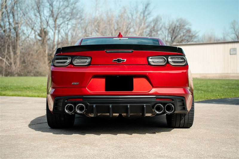CORSA Performance Corsa 2016-2024 Chevrolet Camaro SS / ZL1 Carbon Fiber 4.5in Twin Tip Kit
