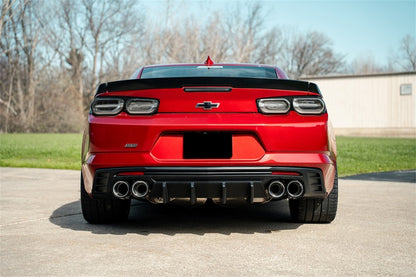 CORSA Performance Corsa 2016-2024 Chevrolet Camaro SS / ZL1 Carbon Fiber 4.5in Twin Tip Kit