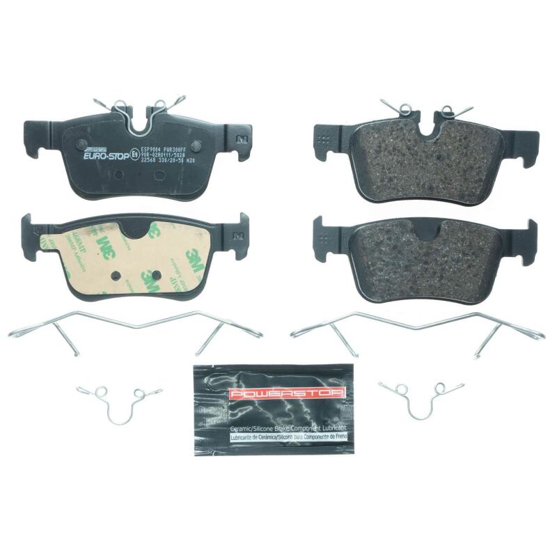 PowerStop Power Stop 18-19 Volvo XC60 Euro-Stop ECE-R90 Rear Brake Pads