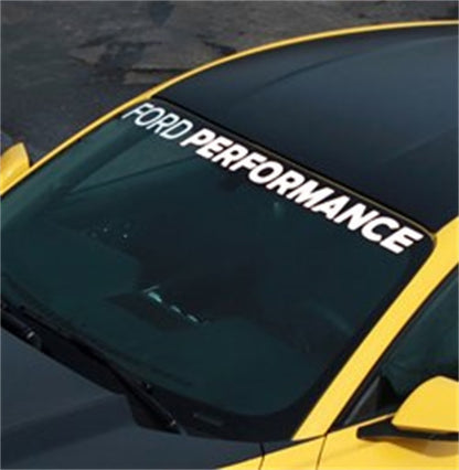 Ford Racing Ford Performance 2015-2016 Mustang Windshield Banner