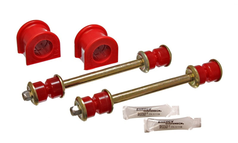 Energy Suspension 98-01 Ford Explorer/Bronco 2WD/4WD 34mm Red Front Sway Bar Bushing Set