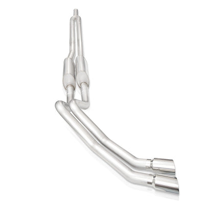 Stainless Works 2019+ Chevrolet Silverado 5.3L 3in Legend Catback Factory Connect Dual Polished Tip