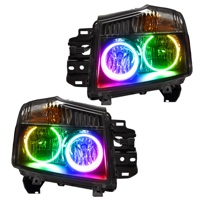 ORACLE Lighting Oracle 08-15 Nissan Titan SMD HL - ColorSHIFT w/o Controller
