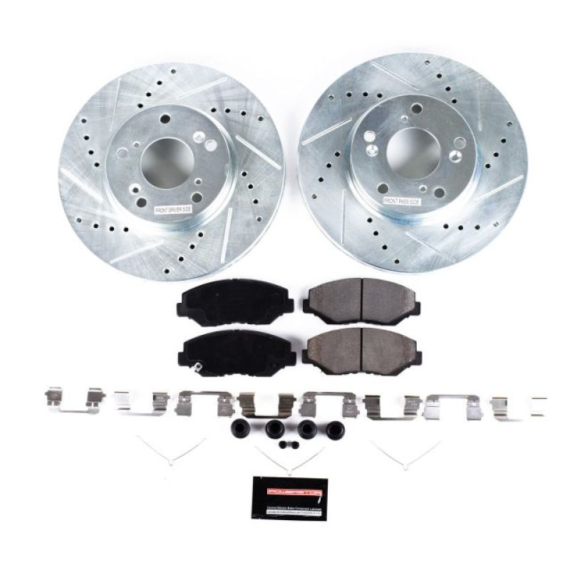 PowerStop Power Stop 14-15 Acura ILX Front Z23 Evolution Sport Brake Kit