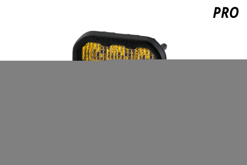 Diode Dynamics SS5 LED Pod Pro - Yellow Driving (Single)