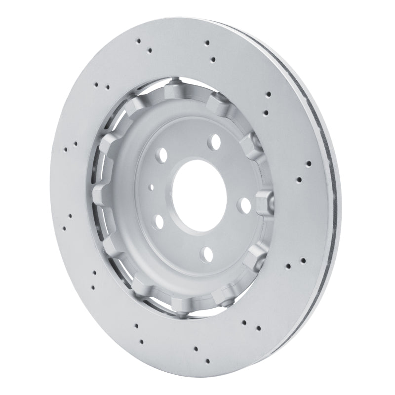 DFC 13-15 Audi RS5 Rear Drilled Hi-Carbon Alloy Geomet Coated Rotor