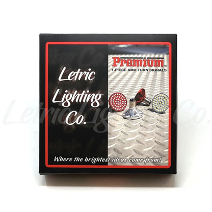Letric Lighting Premium Front Rear Turn Signal Combo Kit - White/ Amber & Red/Red