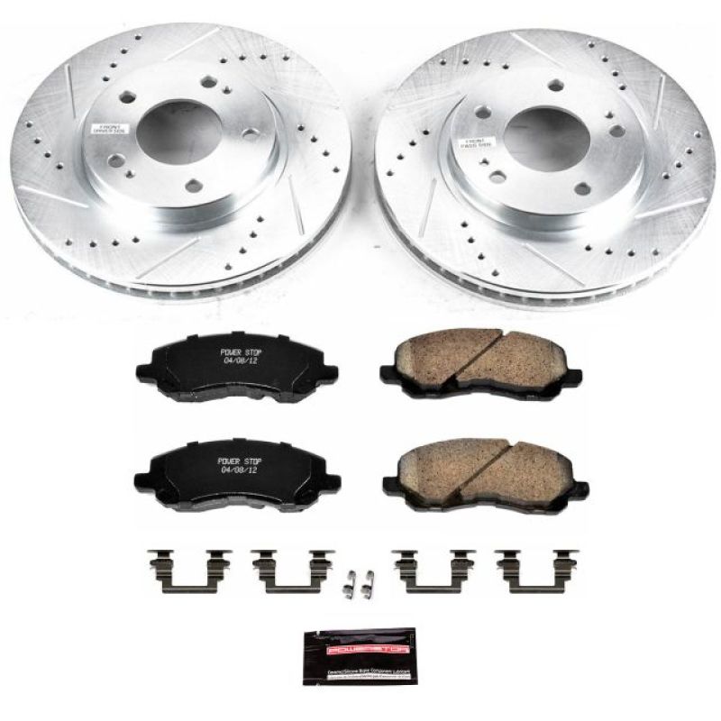 PowerStop Power Stop 01-05 Chrysler Sebring Front Z23 Evolution Sport Brake Kit