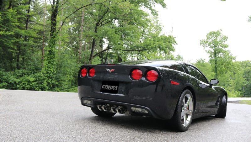 CORSA Performance Corsa 2009-2013 Chevrolet Corvette C6 6.2L V8 Polished Xtreme Axle-Back Exhaust