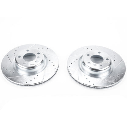 PowerStop Power Stop 14-16 BMW 228i Rear Evolution Drilled & Slotted Rotors - Pair