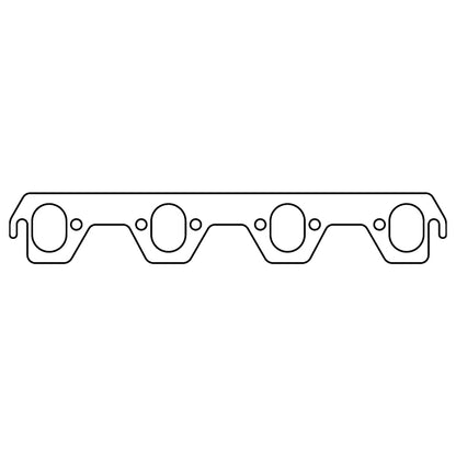 Cometic Gasket Cometic Ford 302/351 Small Block V8 .094in HTG Exhaust Manifold Gskt Set-1.750in x 1.250in Oval Port