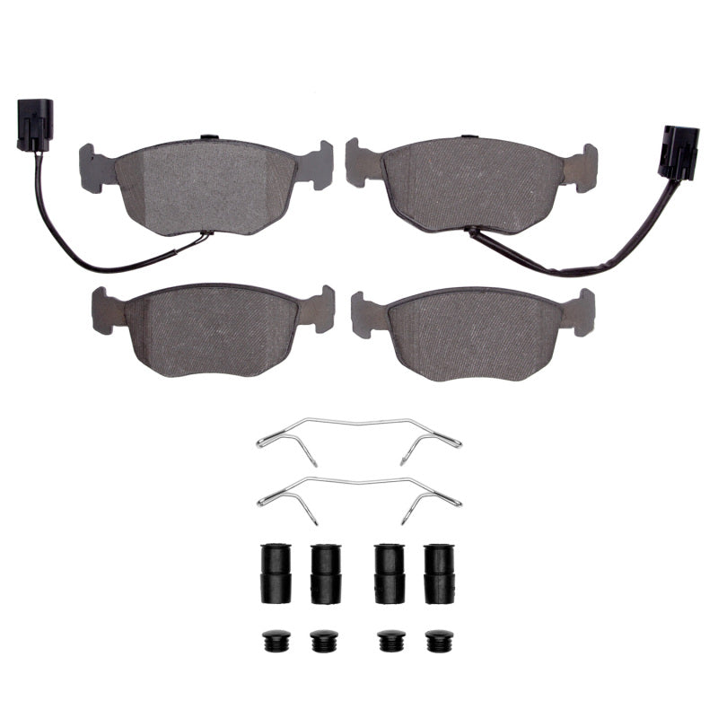 R1 Concepts R1 99-00 Ford Contour Front Optimum OE Pads & Hardware Kit