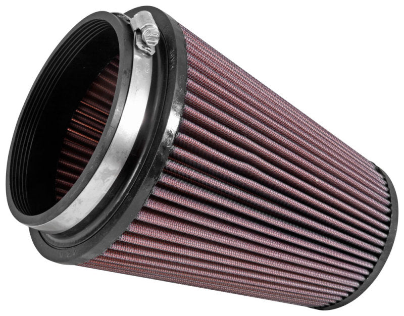K&N Engineering K&N Filter Universal Clamp-On Air Filter 5in Flange / 6-1/2in Base / 4-3/8in Top / 8in Height