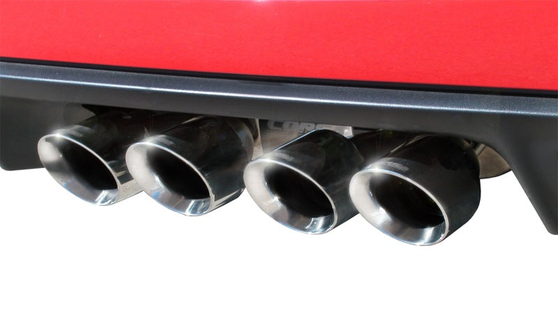 CORSA Performance Corsa 2009-2013 Chevrolet Corvette C6 6.2L V8 Polished Xtreme Axle-Back Exhaust