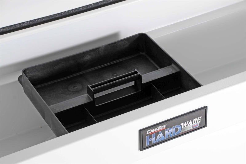 Dee Zee Universal Tool Box - Hardware Crossover - Single Lid White