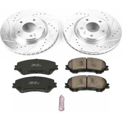 PowerStop Power Stop 14-19 Nissan Rogue Front Z23 Evolution Sport Brake Kit