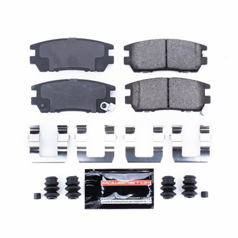 PowerStop Power Stop 92-00 Mitsubishi Montero Rear Z23 Evolution Sport Brake Pads w/Hardware