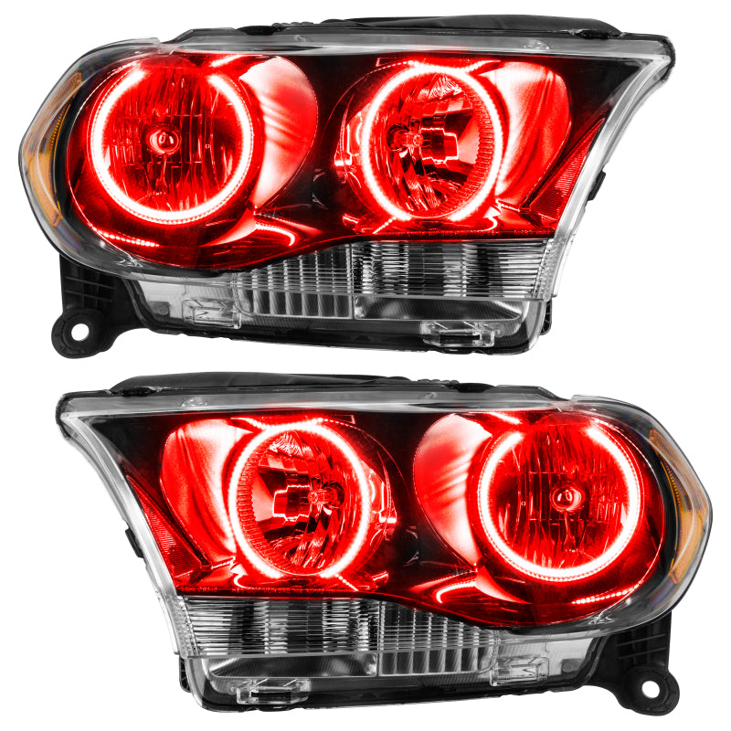 ORACLE Lighting Oracle 11-13 Dodge Durango SMD HL Halogen - Black - Red