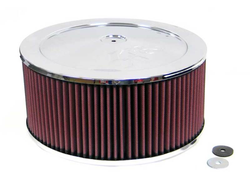 K&N Engineering K&N Universal Custom Air Filter - Round 7.3125in Flange / 11in OD / 7in Height