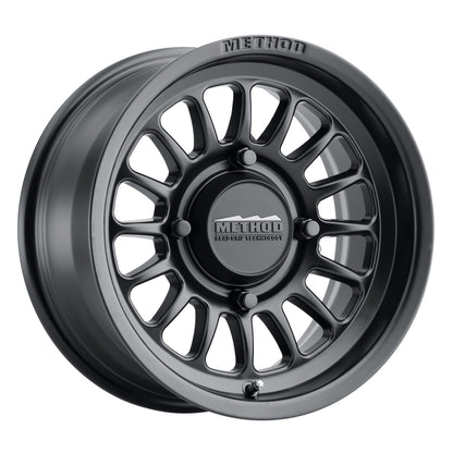 Method Wheels Method MR411 Bead Grip 15x7 / 5+2/38mm Offset / 4x156 / 132mm CB Matte Black Wheel